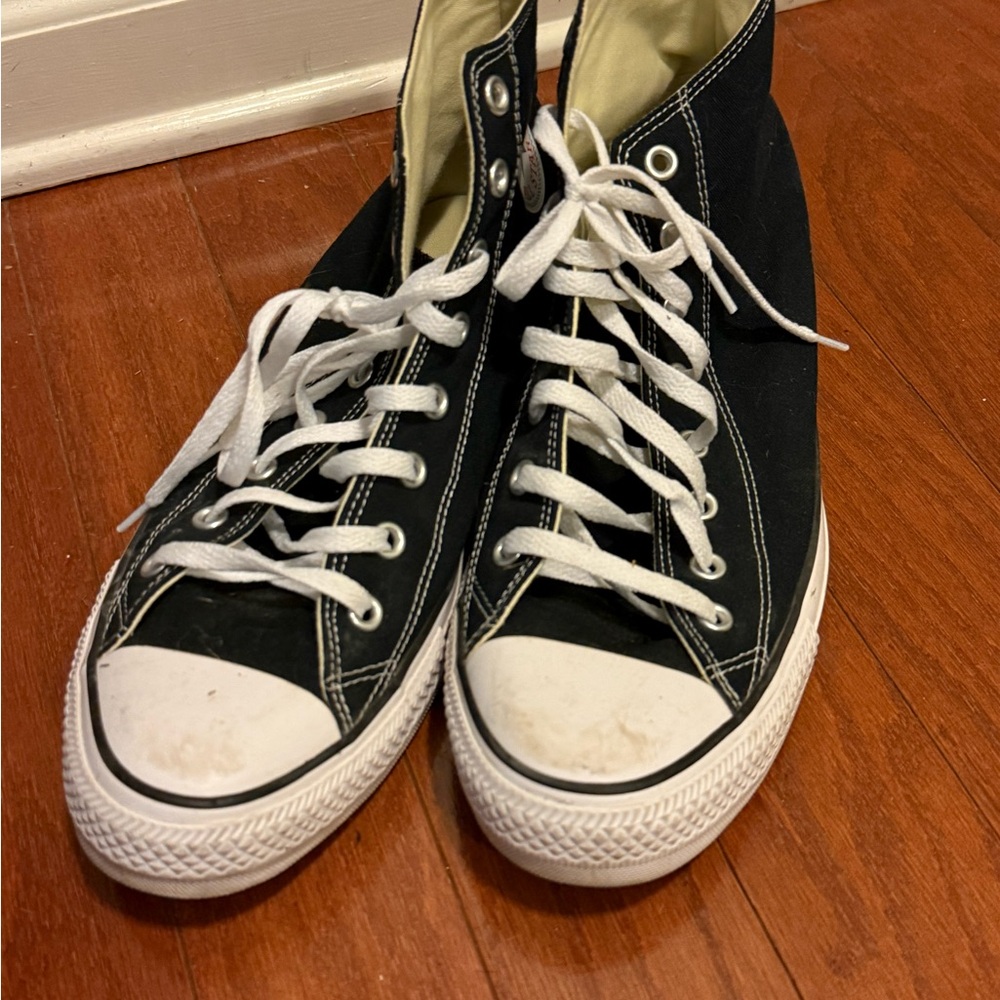 Converse Classic Black High-Top Sneakers